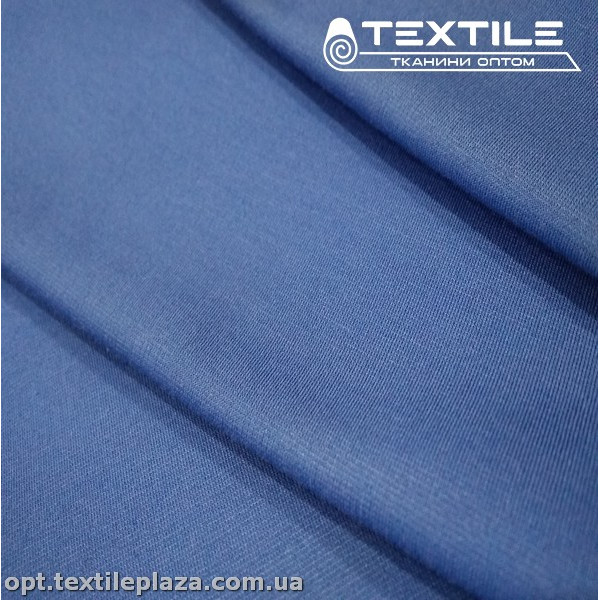Трикотаж джерси 3011C10 васильковый