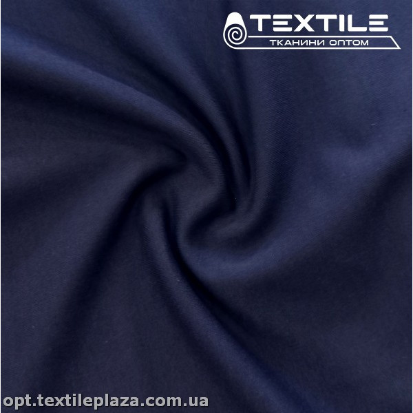 Трикотаж двунитка 4035C22 темно-синий