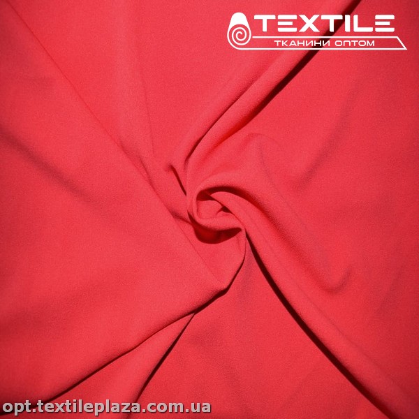 Трикотаж креп-дайвинг 3490C11 красный