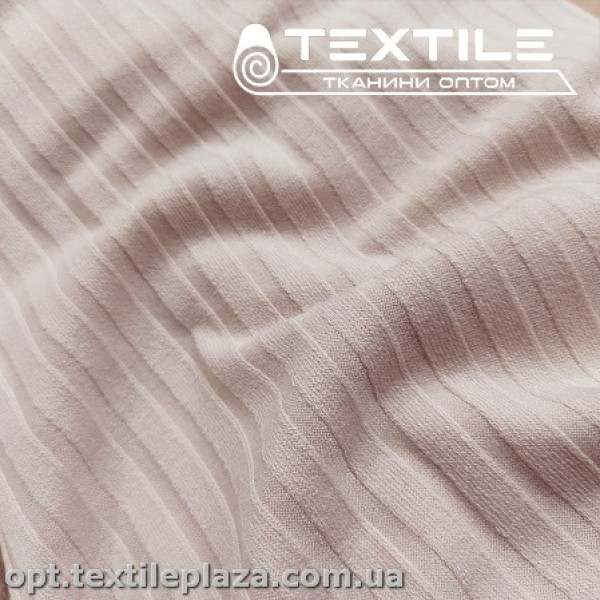 Трикотаж резинка демисезонный 4170D3C3 (8 мм) светло-пудровый