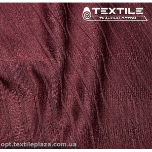 Трикотаж жаккард демисезонный 12561C2 полоска, марсал