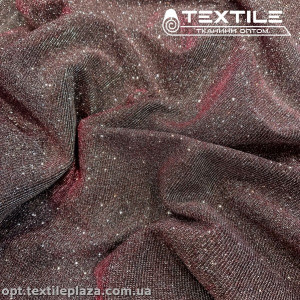 Трикотаж люрекс нарядный 4224C9 фуксия