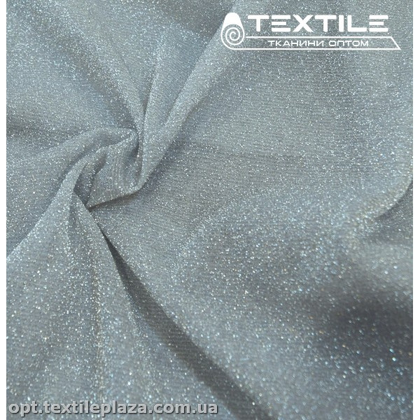 Трикотаж люрекс нарядный 4156C1 серый