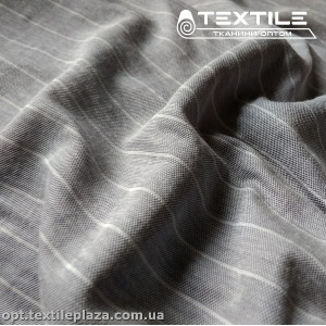 Трикотаж летний цветной 3786D1C4 полоска, серый