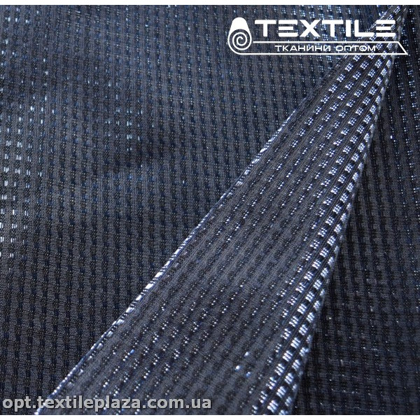 Трикотаж люрекс нарядный 4172D1C9 синий