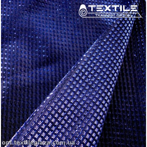 Трикотаж люрекс нарядный 4172D1C8 электрик