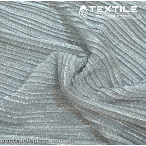Трикотаж люрекс нарядный 4157D1C1 серый