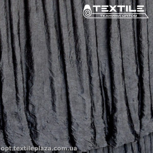 Трикотаж жаккард летний 82164D12C4 воланы, черный