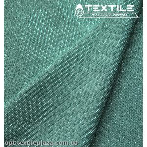 Трикотаж люрекс нарядный 4171D1C3 зеленый