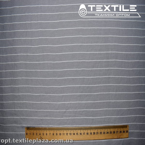 Трикотаж летний цветной 12983D1C3 полоска, серый