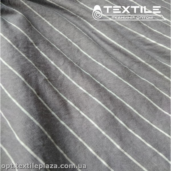 Трикотаж летний цветной 3536D1C7 полоска, серый