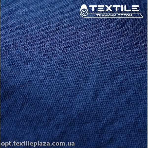 Трикотаж летний однотонный 3784C8 темно-синий