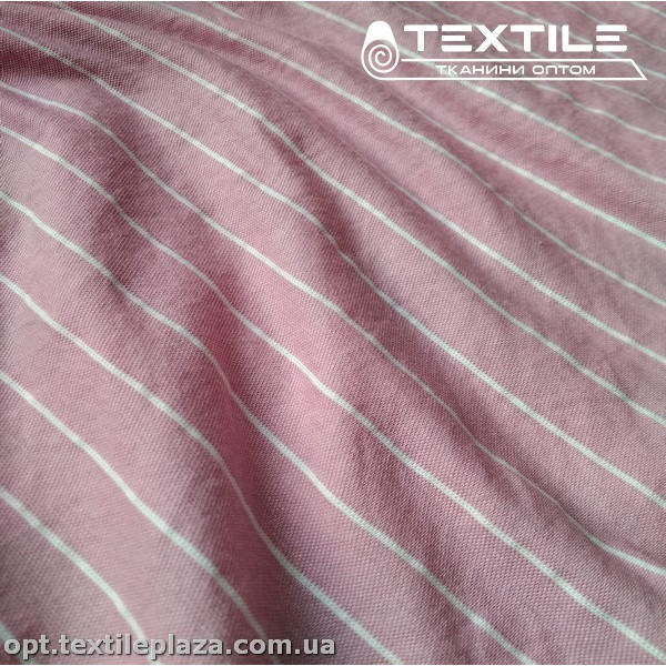 Трикотаж летний цветной 3536D1C8 полоска, розовый