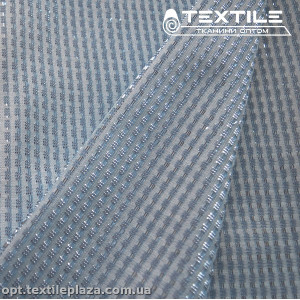 Трикотаж люрекс нарядный 4172D1C2 голубой