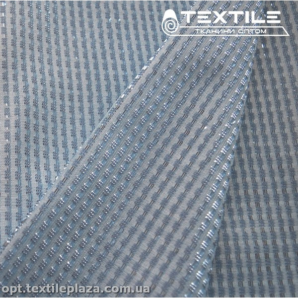 Трикотаж люрекс нарядный 4172D1C2 голубой