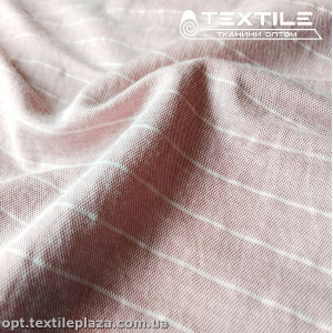 Трикотаж летний цветной 3786D1C1 полоска, розовый