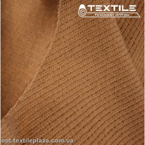 Трикотаж пальтовый 3109C1 довяз, бежевый