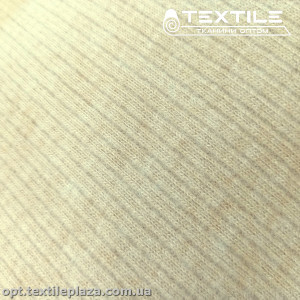 Трикотаж резинка зимний 4116D3C13 (3 мм) светло-бежевый