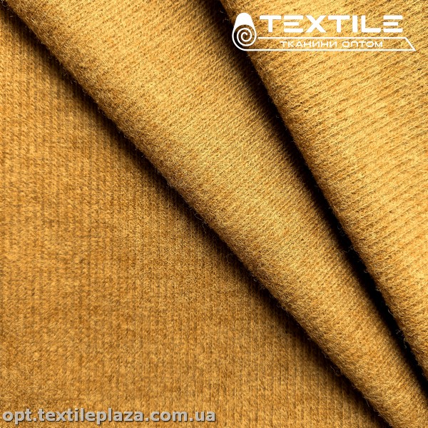 Трикотаж рубчик 4121C43 горчичный