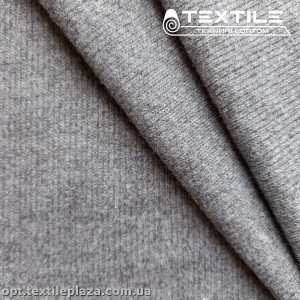 Трикотаж рубчик 4121C6 серый