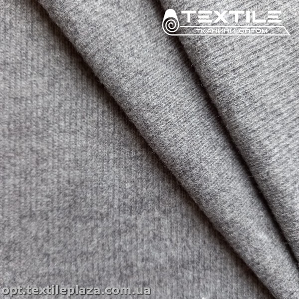Трикотаж рубчик 4121C6 серый