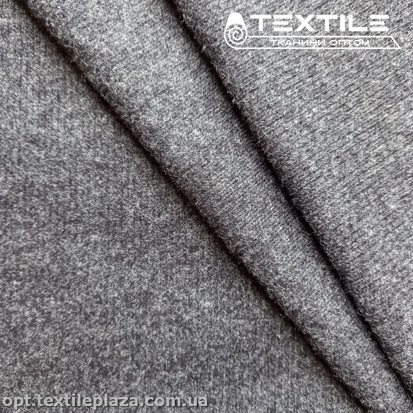 Трикотаж рубчик 4121C12 графитовый