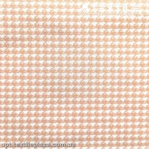 Трикотаж кашемир 2019D1C2 гусиная лапка, пудровый