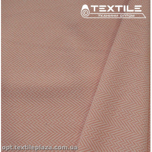 Трикотаж кашемир 4215D1C2 елочка, розовый