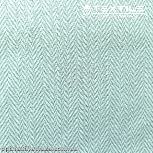 Трикотаж кашемир 4236D1C2 елочка, светло-фисташковый