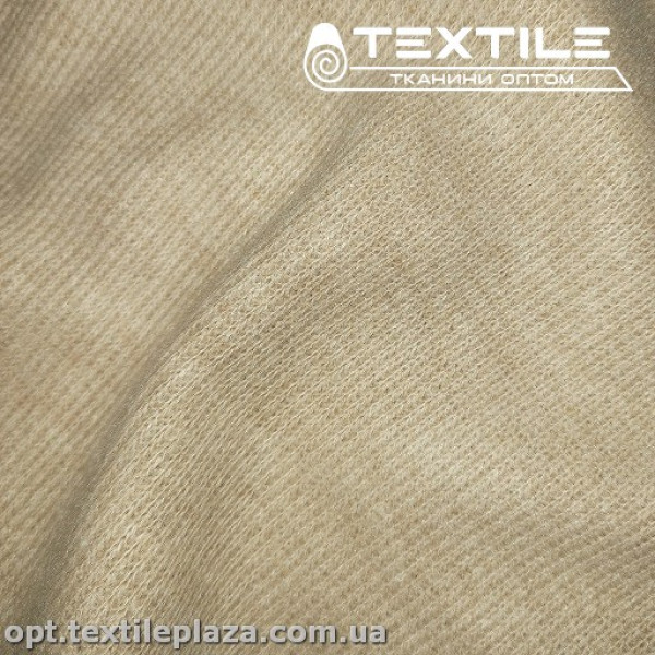 Трикотаж рубчик 4201C4 оливково-кремовый