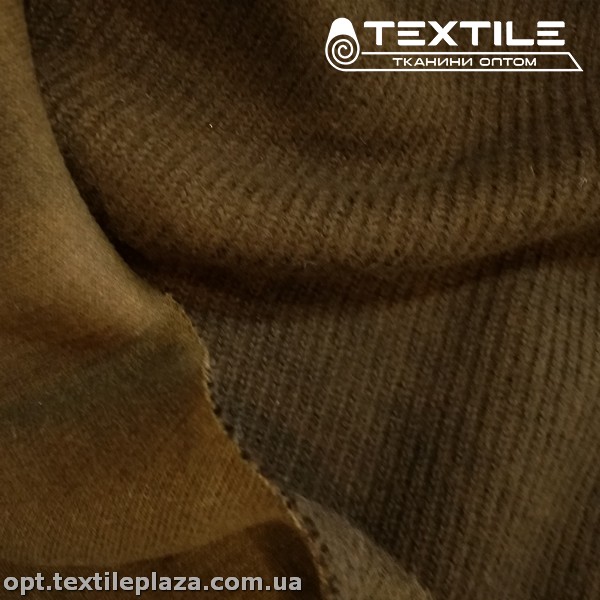 Трикотаж пальтовый 16497D17C5 довяз, темно-оливковый