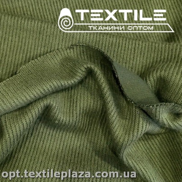 Трикотаж пальтовый 2914C6 довяз, оливковый