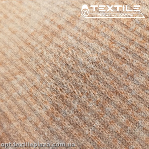 Трикотаж резинка зимний 4116D3C4 (3 мм) кофе с молоком