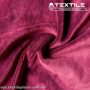 Трикотаж вельвет 4258C3 бордовый