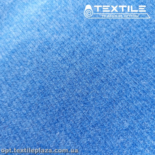 Трикотаж рубчик 4116C7 васильковый