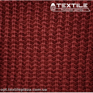 Трикотаж вязаный 12528C4 вишневый
