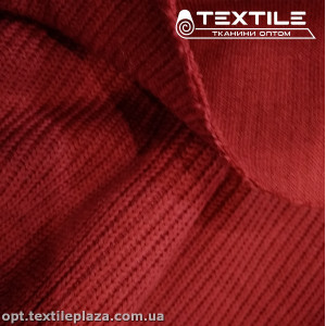 Трикотаж пальтовый 2791C6 довяз, красно-вишневый