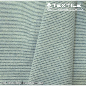 Трикотаж кашемир 13830D1C3 полоска, голубой