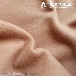 Трикотаж на флисе 4180C4 кофе с молоком