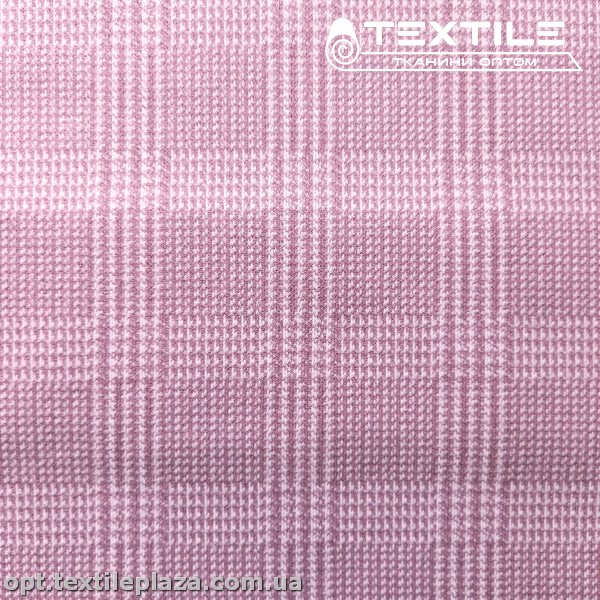 Трикотаж кашемир 4237D1C2 клетка, фрезовый