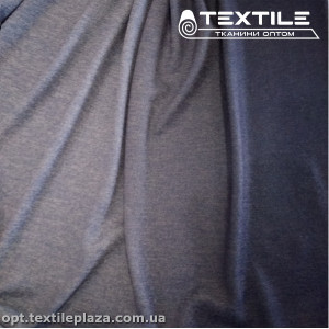 Трикотаж зимний однотонный 15679D19C2 градиент, голубой