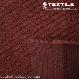 Трикотаж пальтовый 12005C2 довяз, бордовый