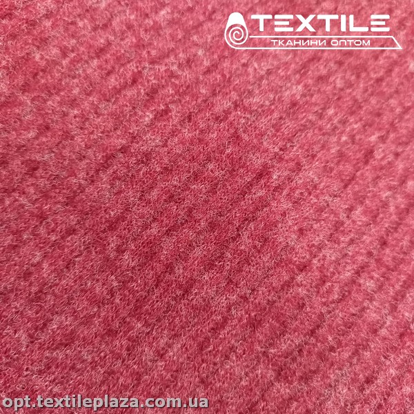 Трикотаж резинка зимний 4116D3C9 (3 мм) бордовый