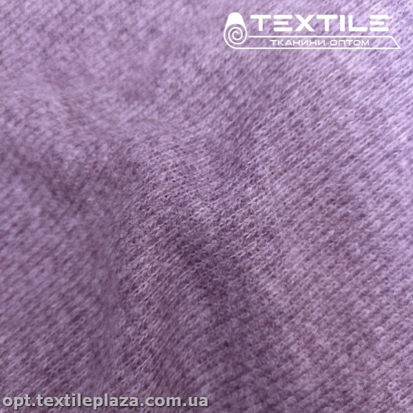 Трикотаж рубчик 4201C19 темно-сиреневый