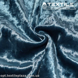 Велюр мрамор 2930C7 голубой