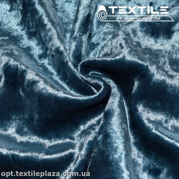 Велюр мрамор 2930C7 голубой