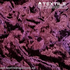 Велюр мрамор 4241C19 фиолетовый