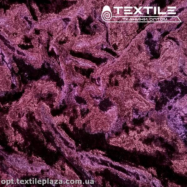 Велюр мрамор 4241C19 фиолетовый