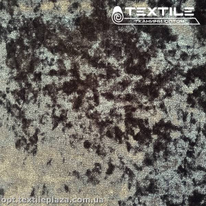 Велюр мрамор 4241C20 изумрудный