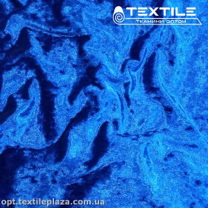 Велюр мрамор 4241C8 серо-голубой